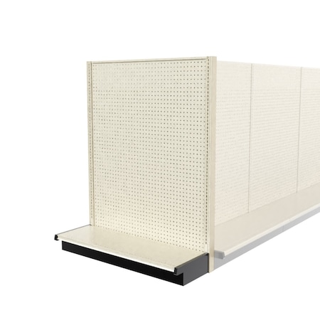 Lozier Shelving End Cap Display, Platinum 48W 60H 16D P466U-EC